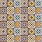 Felipe - patchwork z płytek ceramicznych z reliefem - 30 sztuk